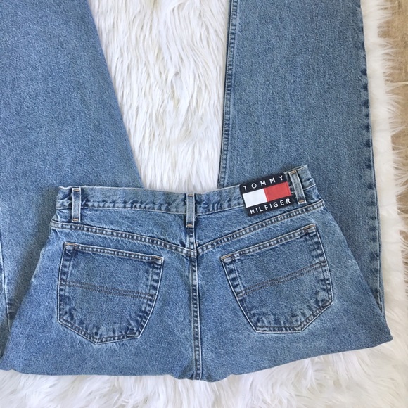 SOLD. Vintage Tommy Hilfiger High Waisted Jeans - Picture 6 of 8
